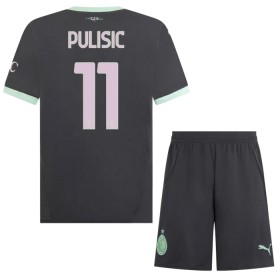 Nogometni Dresovi A.C. Milan Pulisic 11 Dječji Treći 2024-25 Kratkih Rukava